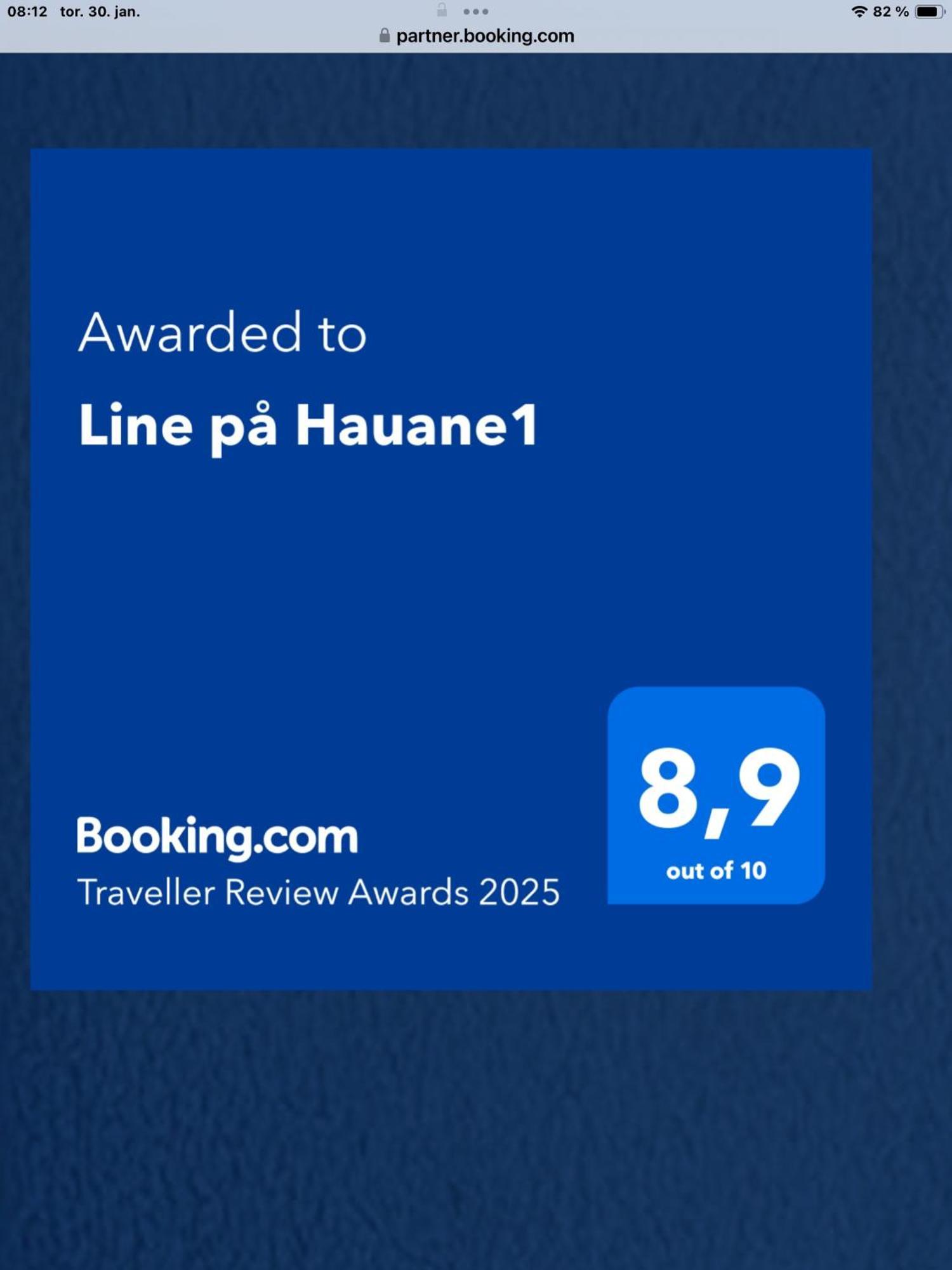 Line Pa Hauane1 Bed & Breakfast Volda Exterior foto